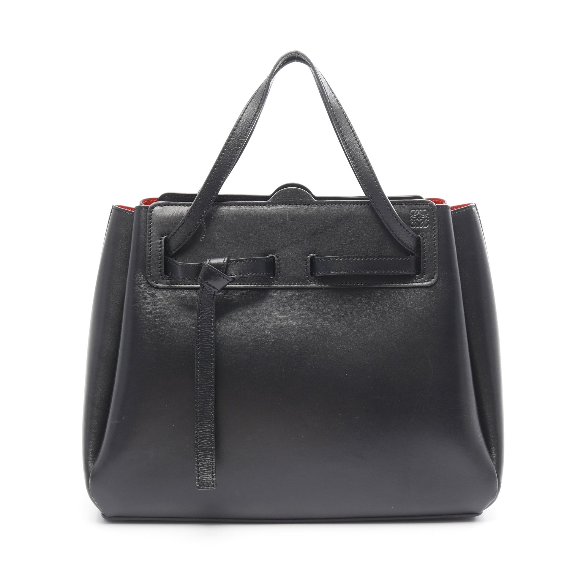 LAZO SHOPPER ラゾ ショッパー ショルダーバッグ トートバッグ レザー ブラック ロエベ バッグ LOEWE
