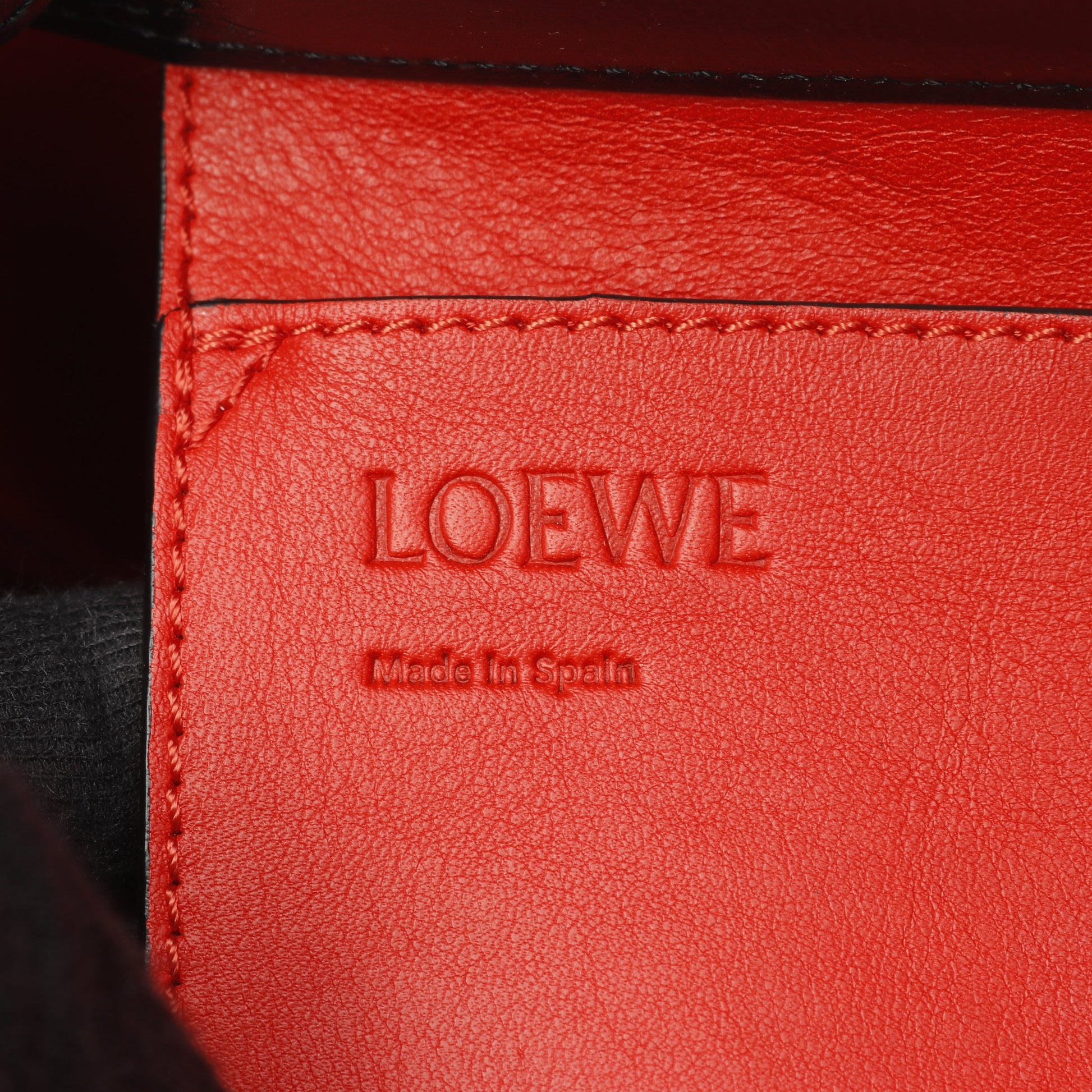LAZO SHOPPER ラゾ ショッパー ショルダーバッグ トートバッグ レザー ブラック ロエベ バッグ LOEWE