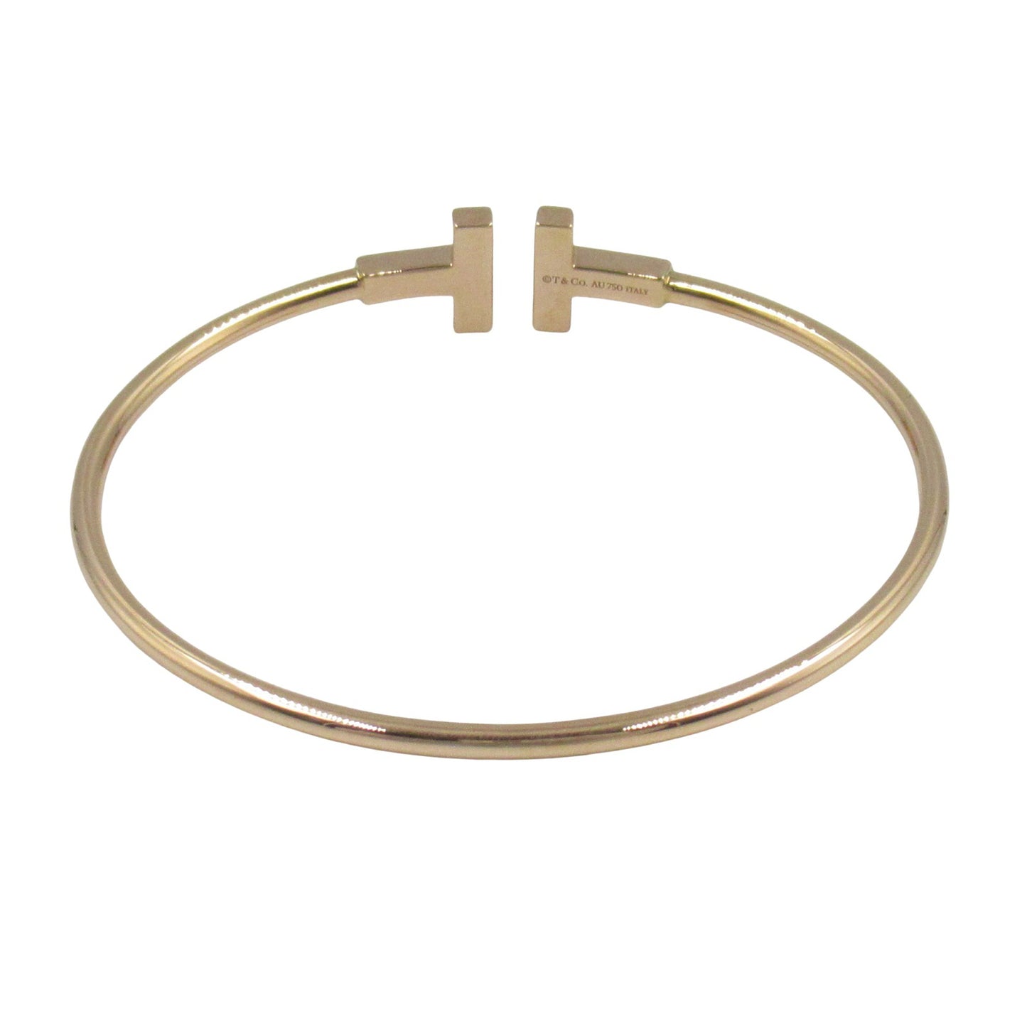 Tワイヤー ブレスレット ダイヤ ブレスレット K18PG（ピンクゴールド） ダイヤモンド クリア ティファニー アクセサリー TIFFANY & Co.
