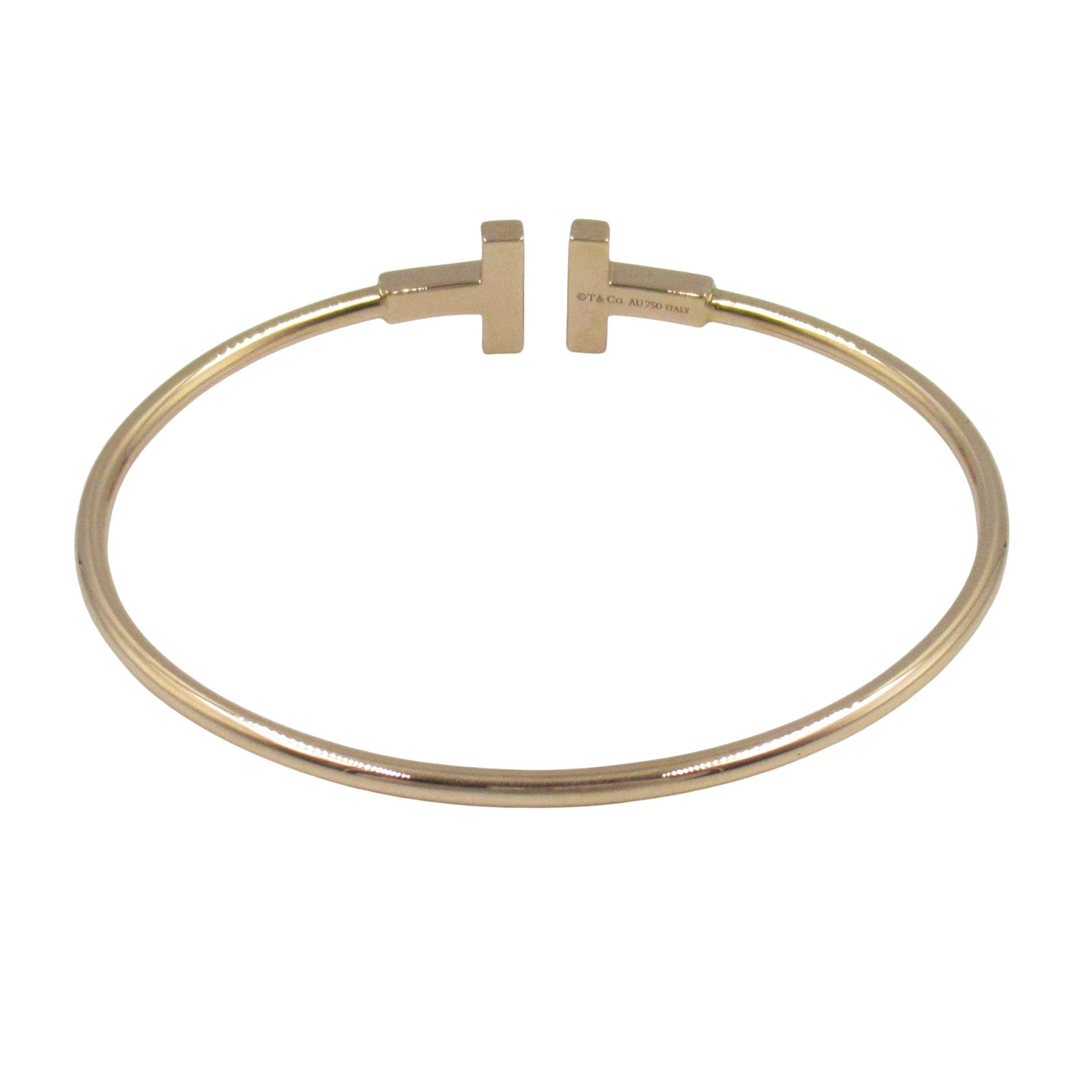 Tワイヤー ブレスレット ダイヤ ブレスレット K18PG（ピンクゴールド） ダイヤモンド クリア ティファニー アクセサリー TIFFANY & Co.
