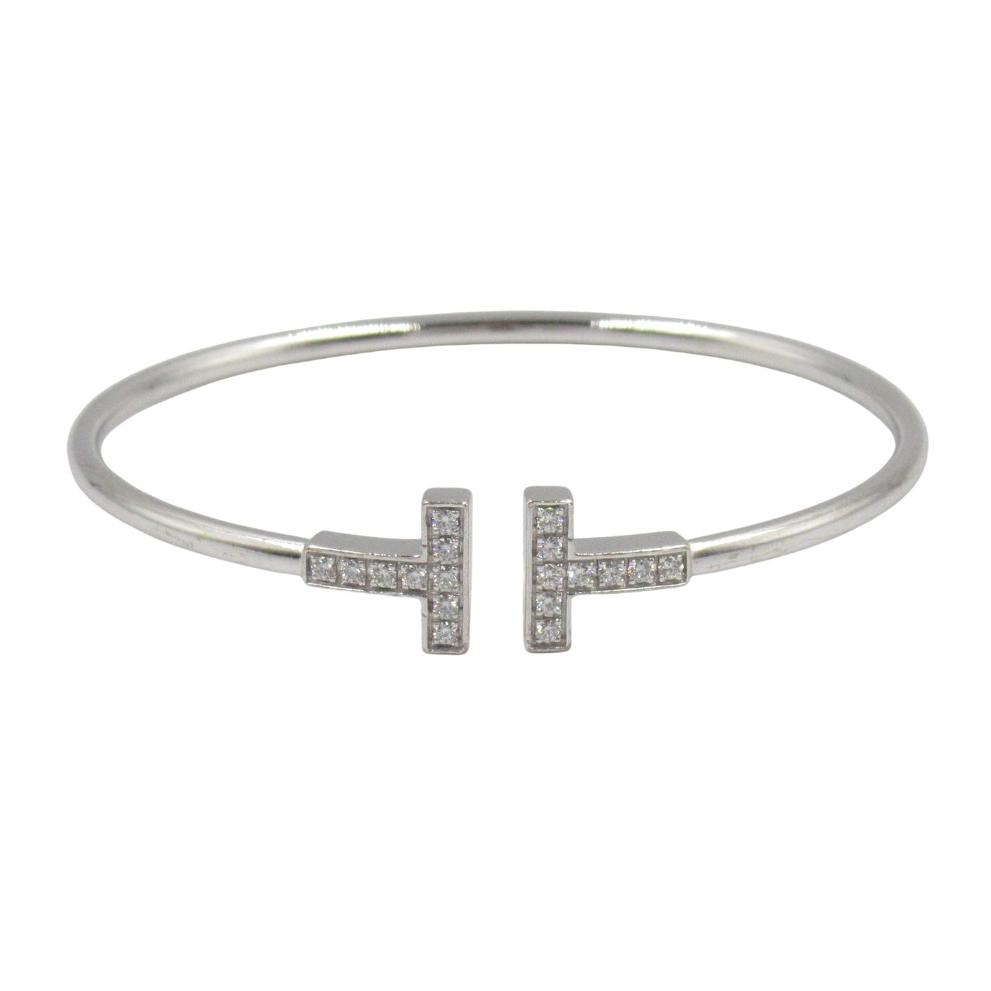 Tワイヤー ブレスレット ダイヤ ブレスレット K18WG（ホワイトゴールド） ダイヤモンド クリア ティファニー アクセサリー TIFFANY & Co.