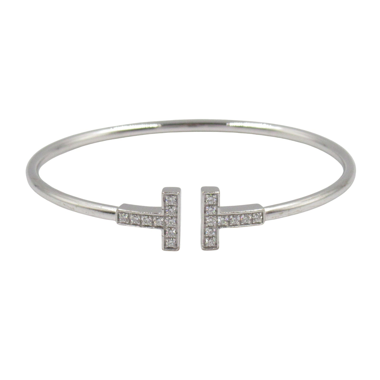 Tワイヤー ブレスレット ダイヤ ブレスレット K18WG（ホワイトゴールド） ダイヤモンド クリア ティファニー アクセサリー TIFFANY & Co.