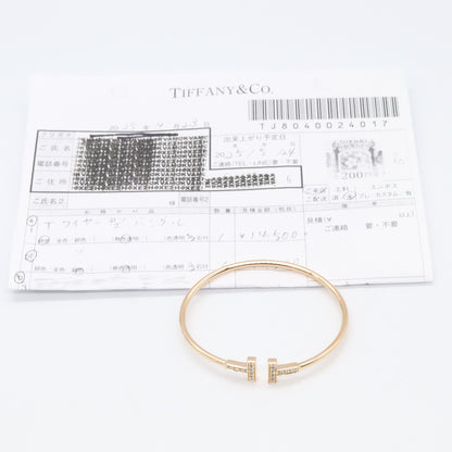 Tワイヤー ブレスレット ダイヤ ブレスレット K18PG（ピンクゴールド） ダイヤモンド クリア ティファニー アクセサリー TIFFANY & Co.