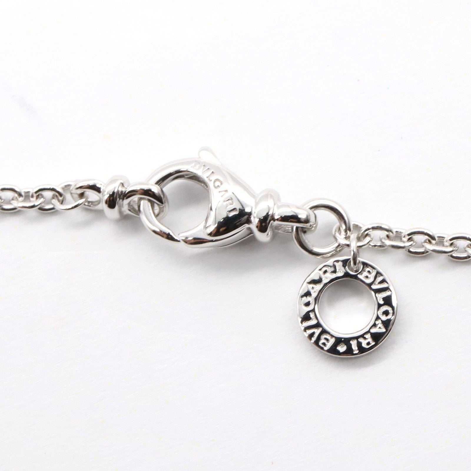 B-zero1 ビーゼロワン ネックレス ネックレス K18WG（ホワイトゴールド） シルバー ブルガリ アクセサリー BVLGARI