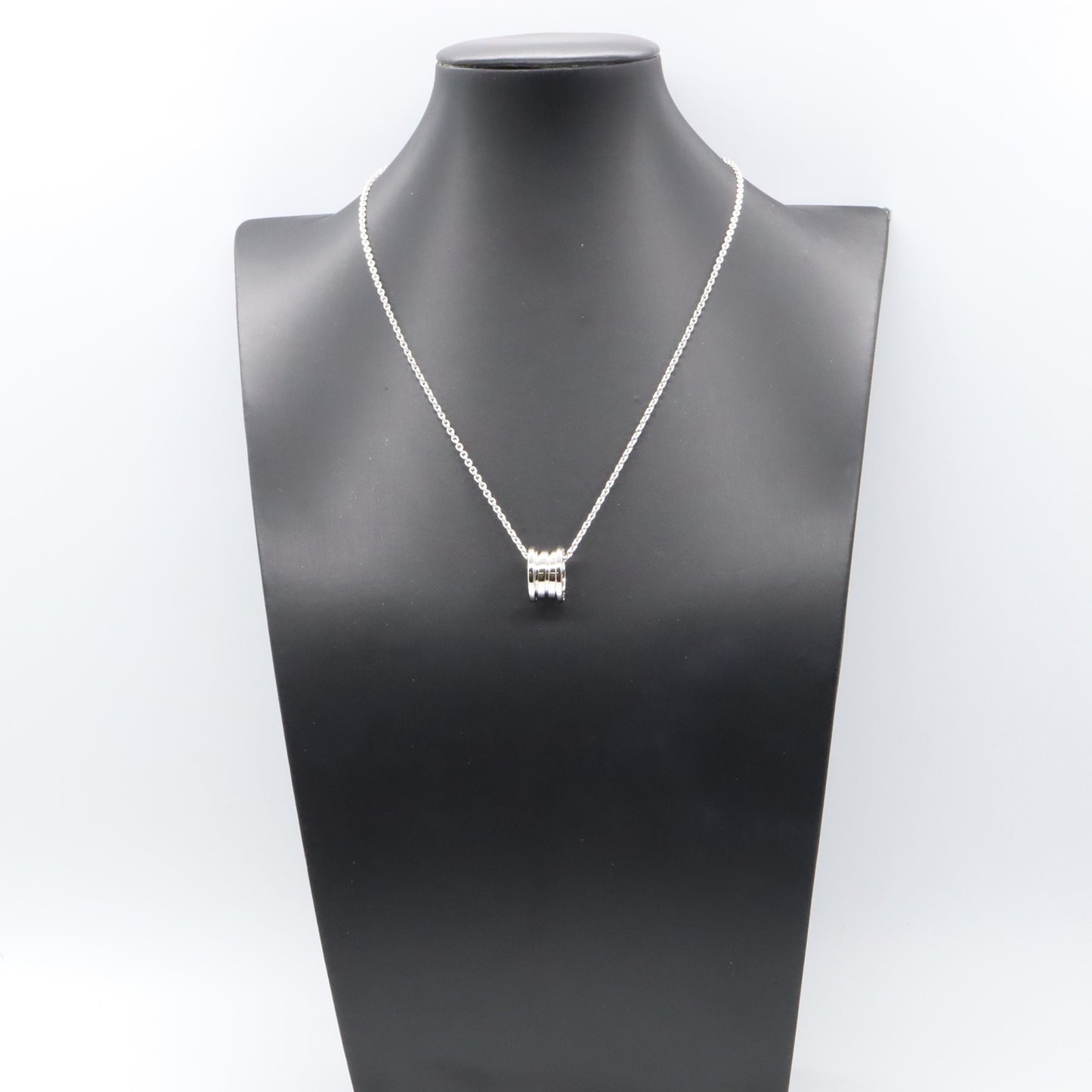 B-zero1 ビーゼロワン ネックレス ネックレス K18WG（ホワイトゴールド） シルバー ブルガリ アクセサリー BVLGARI