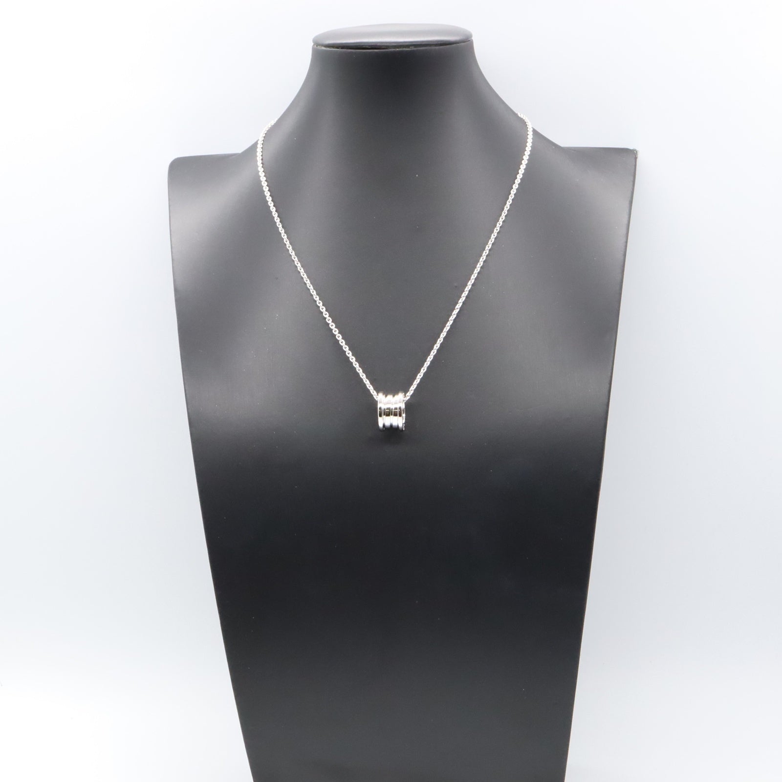 B-zero1 ビーゼロワン ネックレス ネックレス K18WG（ホワイトゴールド） シルバー ブルガリ アクセサリー BVLGARI