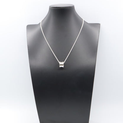 B-zero1 ビーゼロワン ネックレス ネックレス K18WG（ホワイトゴールド） シルバー ブルガリ アクセサリー BVLGARI