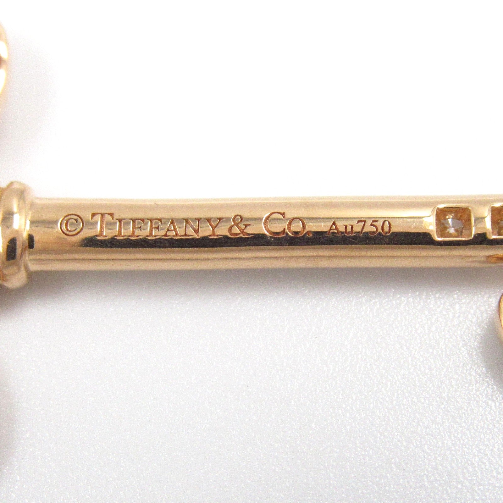 フルールドリスキーペンダント ダイヤ ネックレス K18PG（ピンクゴールド） ダイヤモンド クリア ティファニー アクセサリー TIFFANY & Co.