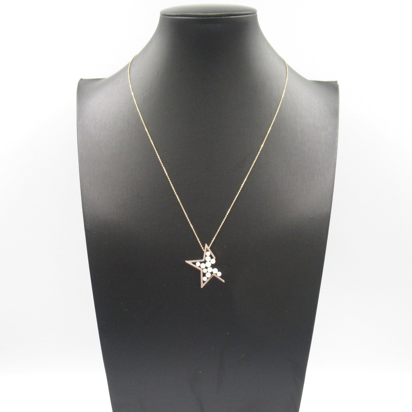 アブストラクトスター パール ネックレス ネックレス K18PG（ピンクゴールド） パール ホワイト タサキ アクセサリー TASAKI