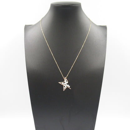 アブストラクトスター パール ネックレス ネックレス K18PG（ピンクゴールド） パール ホワイト タサキ アクセサリー TASAKI