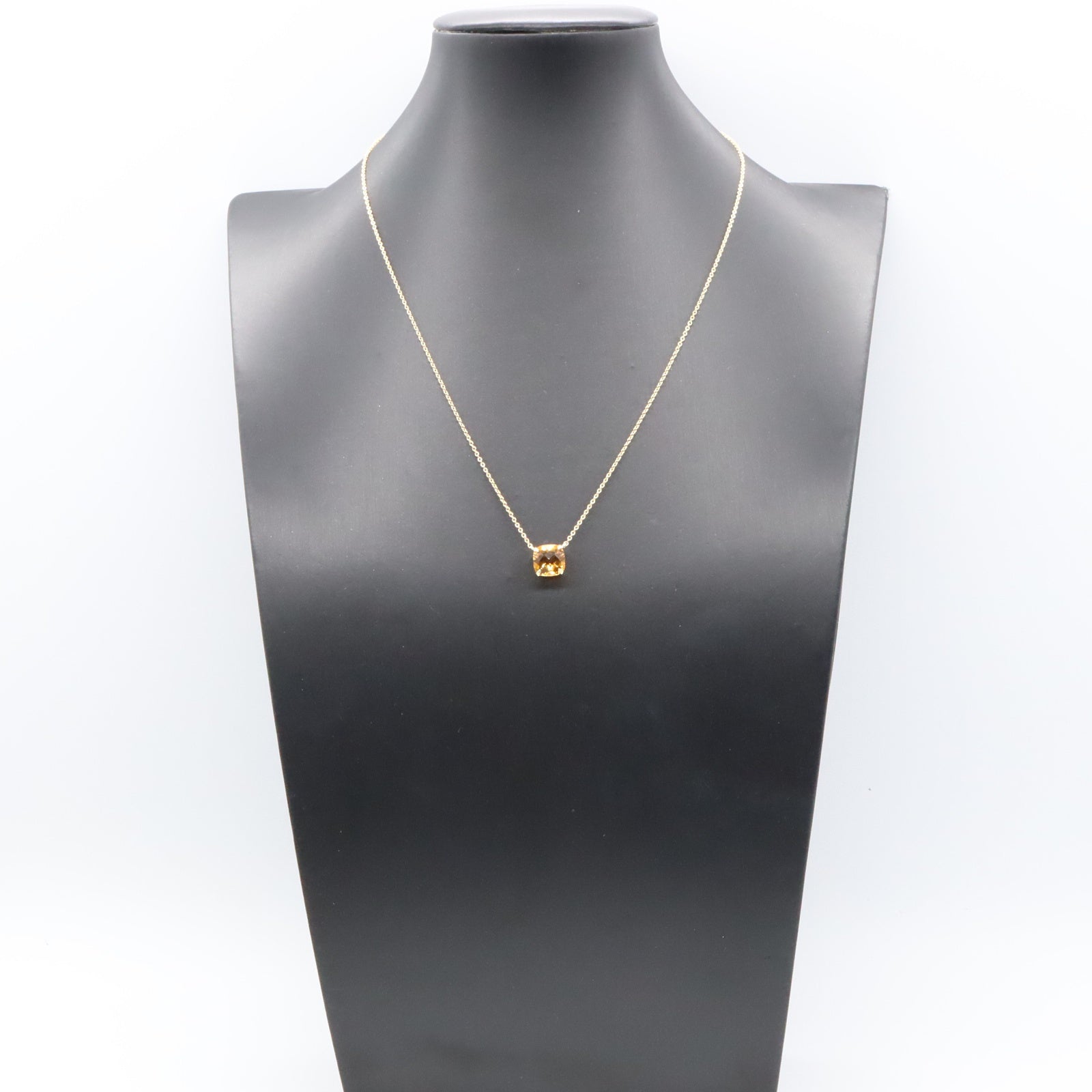 シトリン スパークラー ネックレス ネックレス K18（イエローゴールド