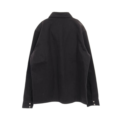 クロスボールボタン カバーオール デニムジャケット コットン ブラック クロムハーツ アウター Chrome Hearts