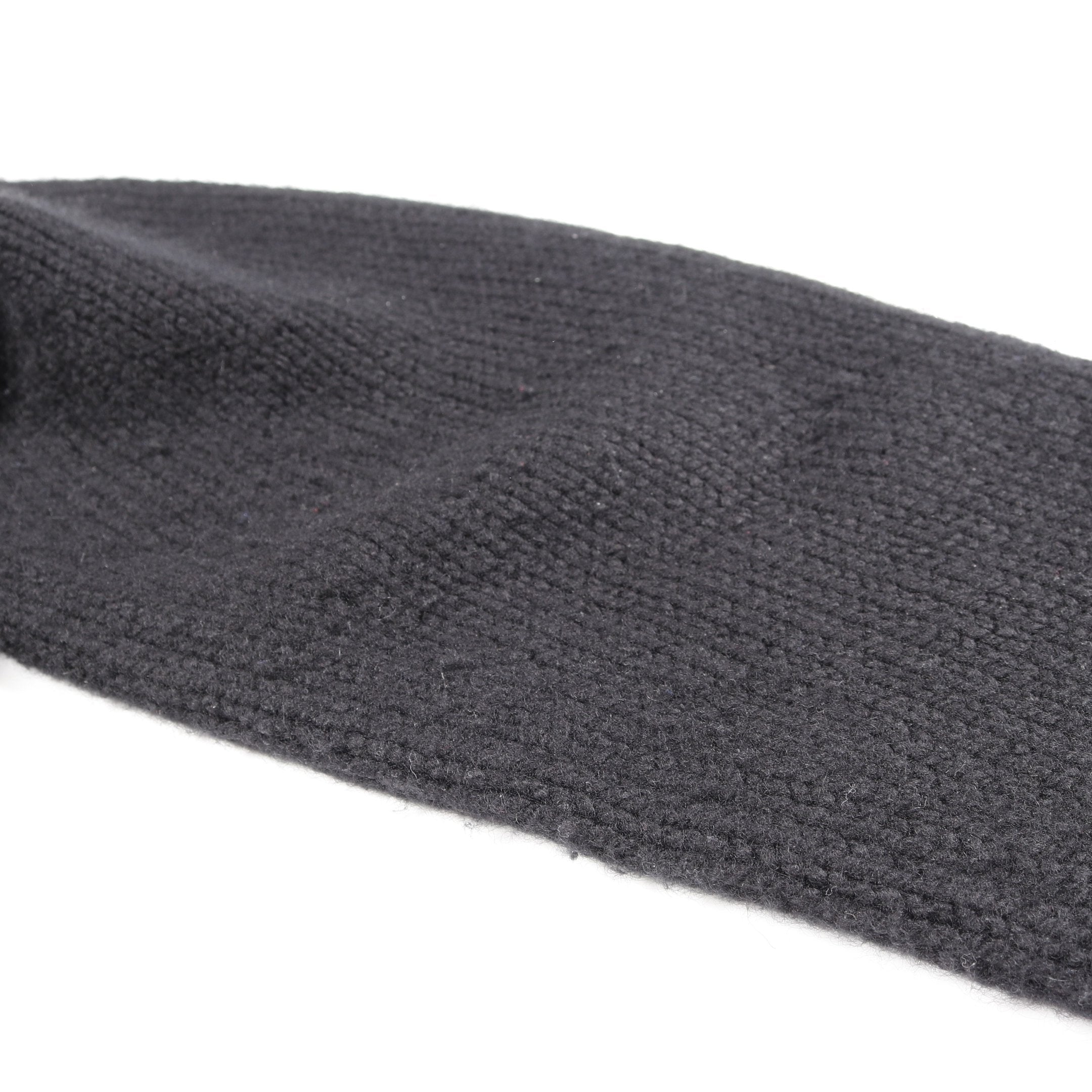 CHクロス プルオーバーパーカー ニット カシミヤ ブラック クロム