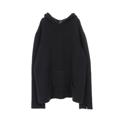 CHクロス プルオーバーパーカー ニット カシミヤ ブラック クロムハーツ トップス Chrome Hearts