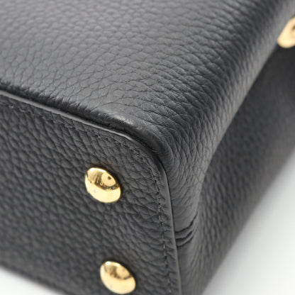 カプシーヌMINI ハンドバッグ トリヨンレザー ブラック 2WAY ルイヴィトン バッグ LOUIS VUITTON
