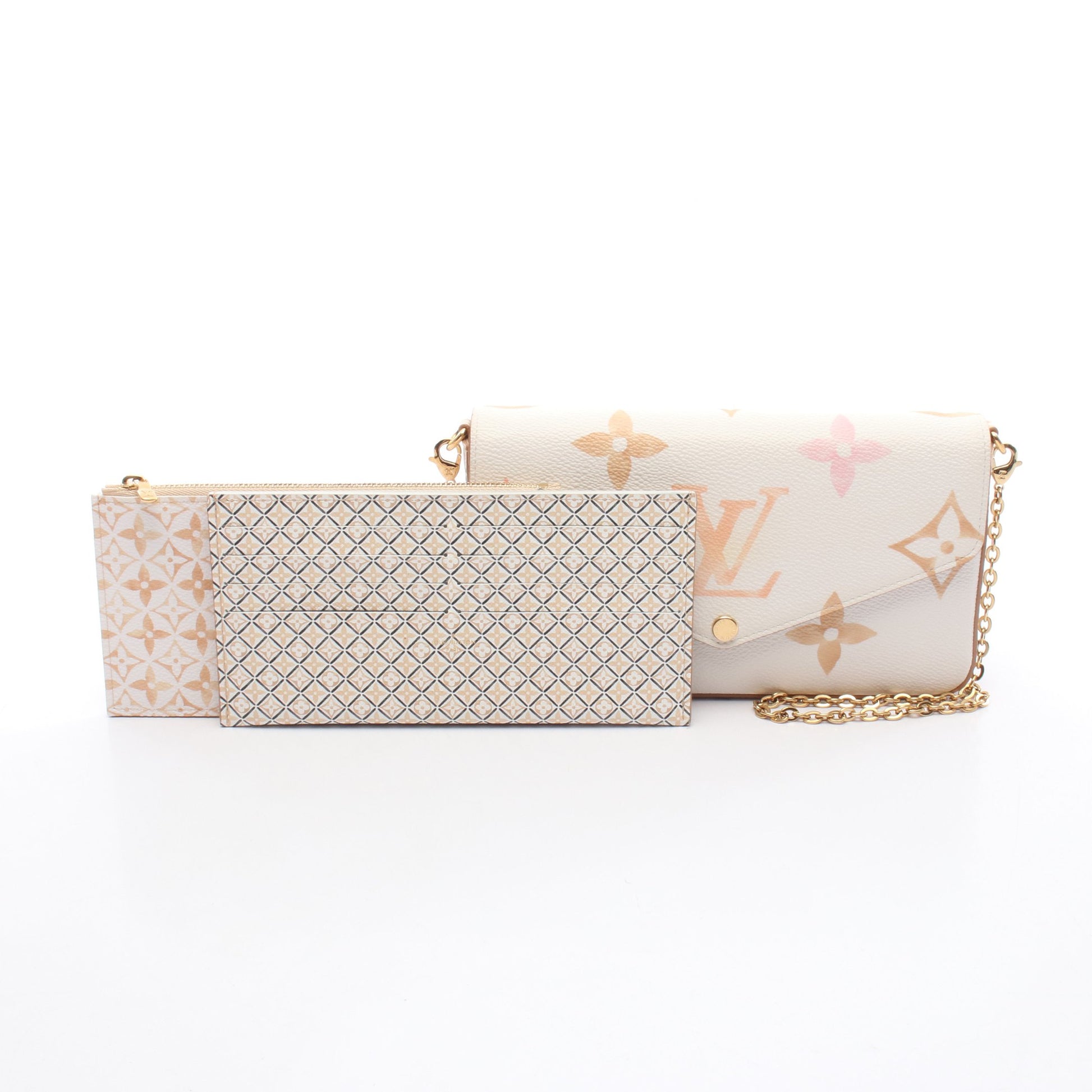ポシェット フェリシー LV バイザプール ショルダーウォレット PVC ホワイト マルチカラー ルイヴィトン バッグ LOUIS VUITTON