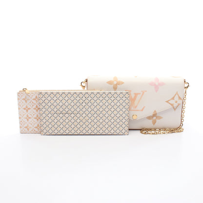 ポシェット フェリシー LV バイザプール ショルダーウォレット PVC ホワイト マルチカラー ルイヴィトン バッグ LOUIS VUITTON