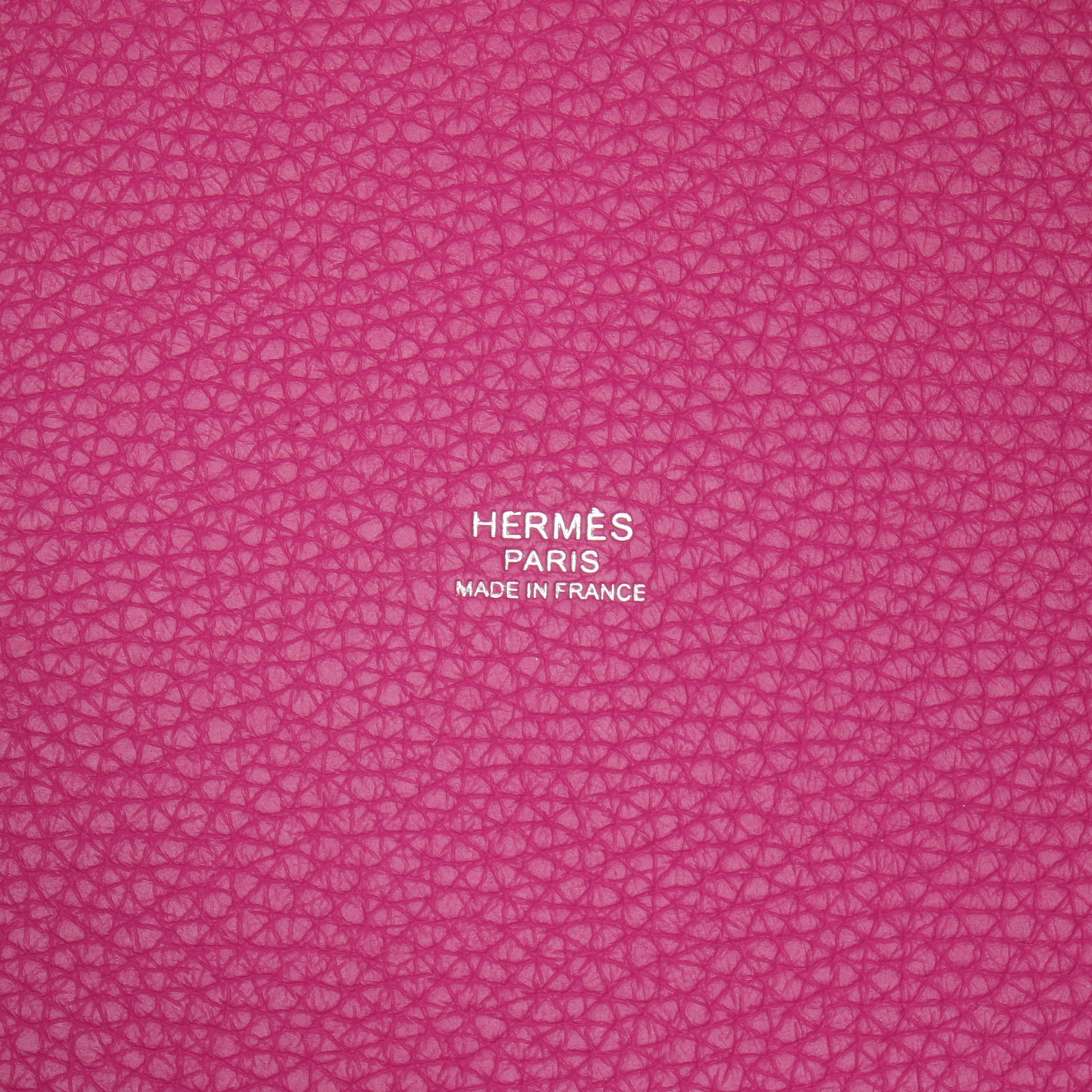 ピコタンロックMM マグノリア ハンドバッグ トリヨンクレマンス ピンク シルバー金具 C刻印 エルメス バッグ HERMES