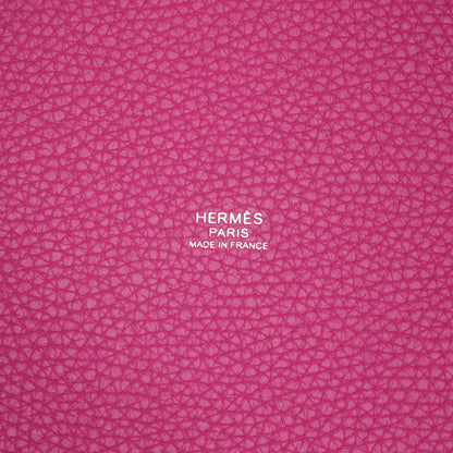 ピコタンロックMM マグノリア ハンドバッグ トリヨンクレマンス ピンク シルバー金具 C刻印 エルメス バッグ HERMES