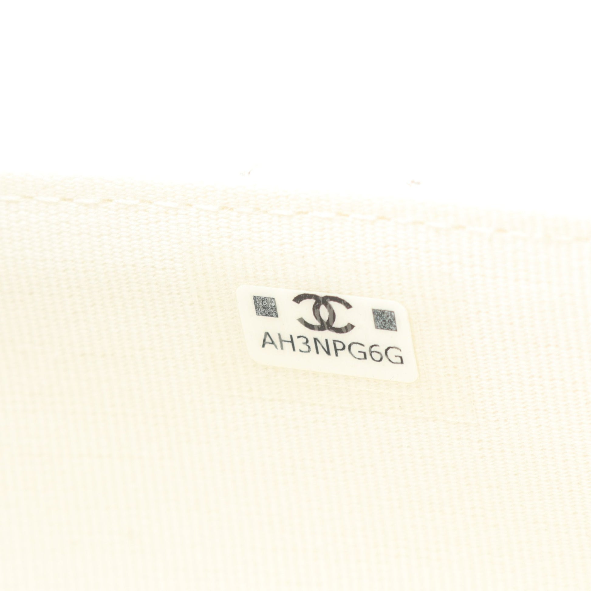 マトラッセ トップハンドル チェーンウォレット ラムスキン ホワイト シルバー金具 2WAY シャネル バッグ CHANEL