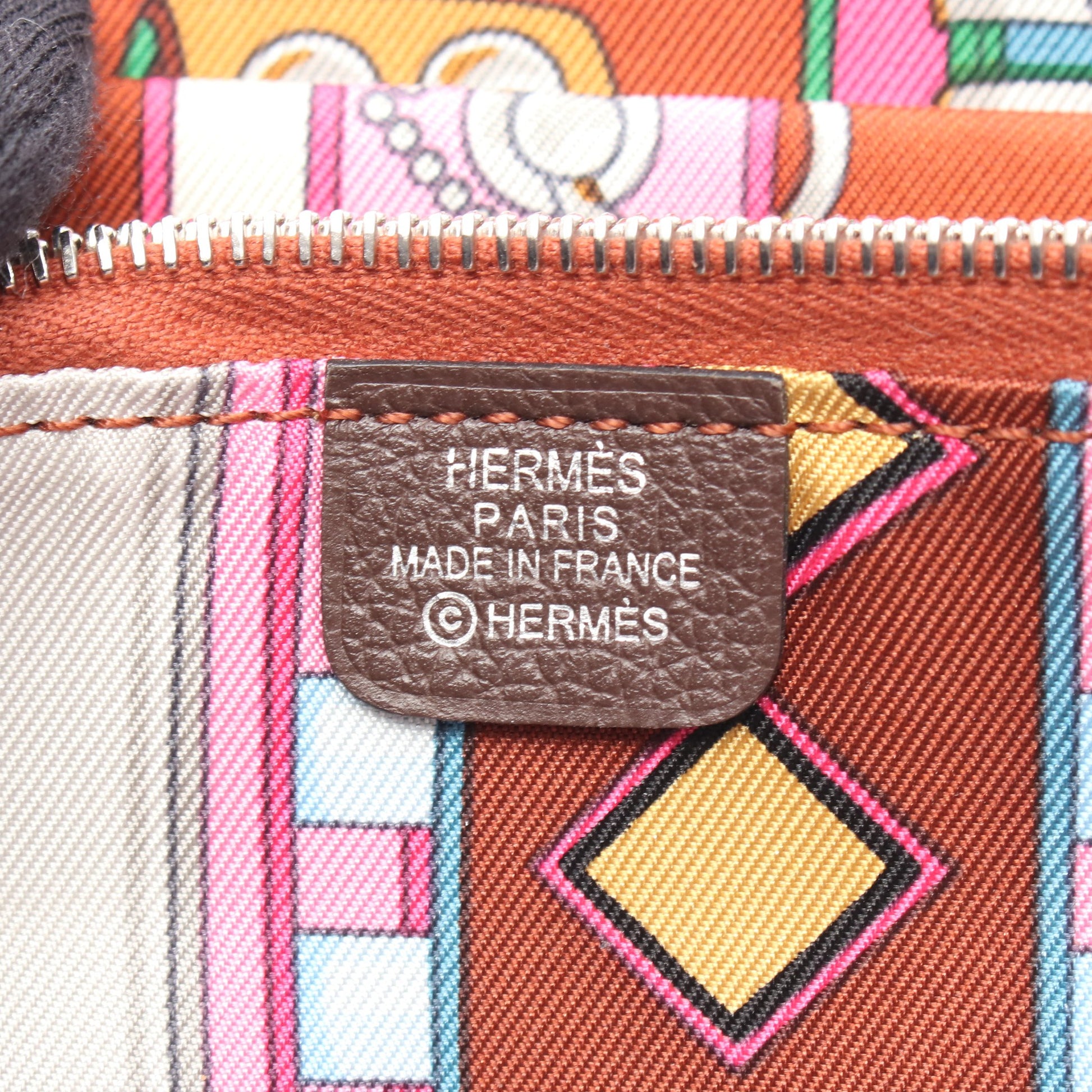 HERMES(エルメス) 長財布 アザップロング ピンク ラウンドファスナー  