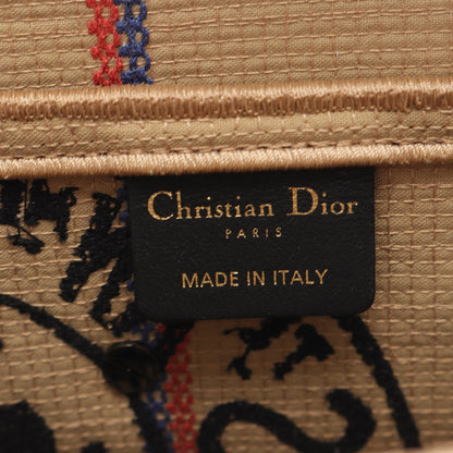 サドルバッグ ワンショルダーバッグ ラフィア ベージュ クリスチャンディオール バッグ Christian Dior
