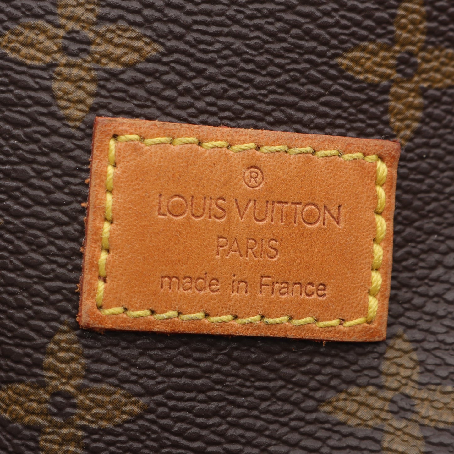 ソミュール30 モノグラム ショルダーバッグ PVC レザー ブラウン ルイヴィトン バッグ LOUIS VUITTON