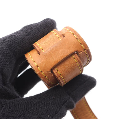 ソミュール30 モノグラム ショルダーバッグ PVC レザー ブラウン ルイヴィトン バッグ LOUIS VUITTON