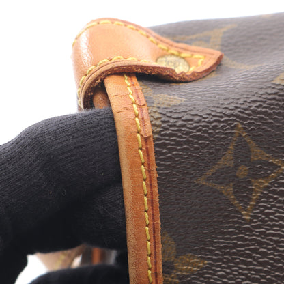 ソミュール30 モノグラム ショルダーバッグ PVC レザー ブラウン ルイヴィトン バッグ LOUIS VUITTON