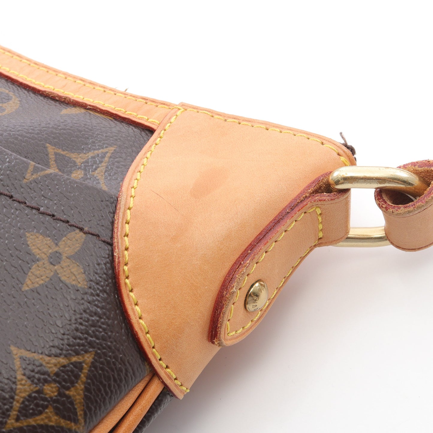 オデオンPM モノグラム ショルダーバッグ PVC レザー ブラウン ルイヴィトン バッグ LOUIS VUITTON