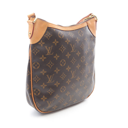 オデオンPM モノグラム ショルダーバッグ PVC レザー ブラウン ルイヴィトン バッグ LOUIS VUITTON