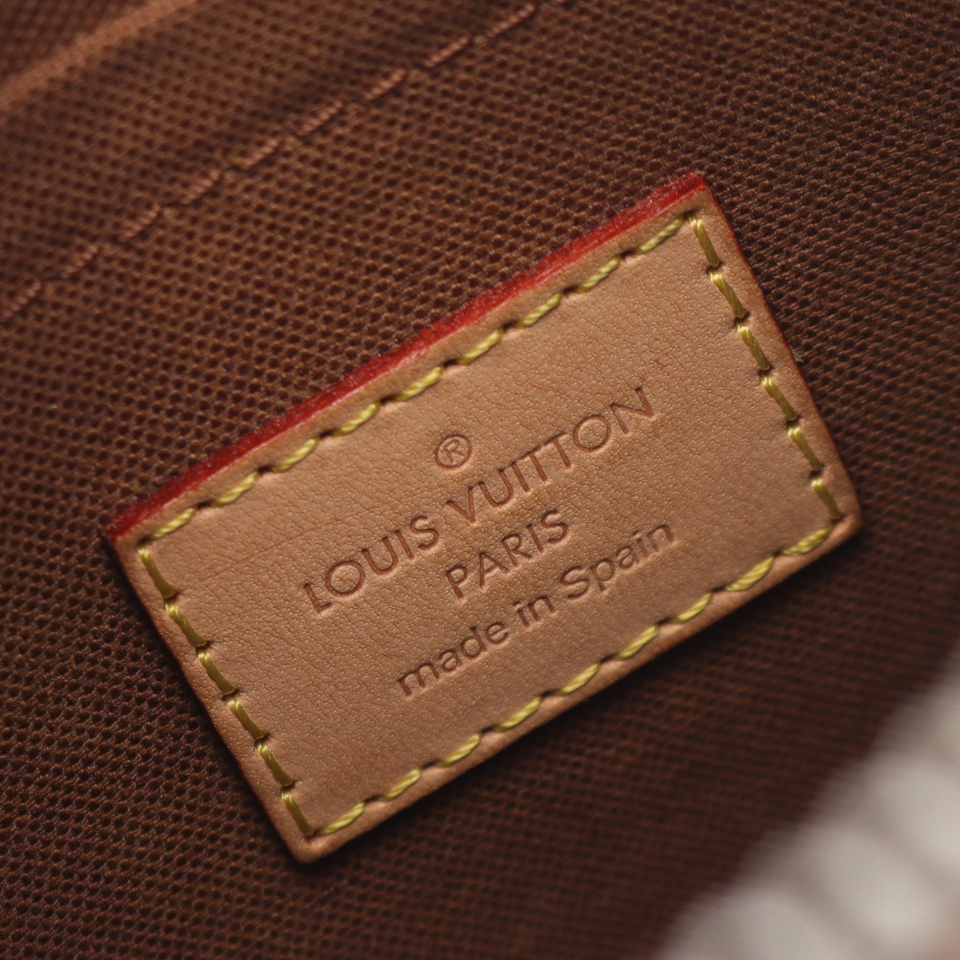 オデオンPM モノグラム ショルダーバッグ PVC レザー ブラウン ルイヴィトン バッグ LOUIS VUITTON