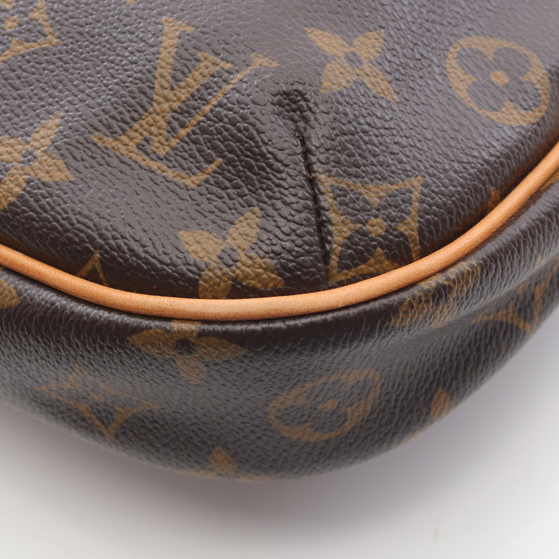 オデオンPM モノグラム ショルダーバッグ PVC レザー ブラウン ルイヴィトン バッグ LOUIS VUITTON