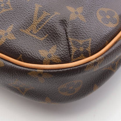 オデオンPM モノグラム ショルダーバッグ PVC レザー ブラウン ルイヴィトン バッグ LOUIS VUITTON