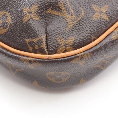 オデオンPM モノグラム ショルダーバッグ PVC レザー ブラウン ルイヴィトン バッグ LOUIS VUITTON