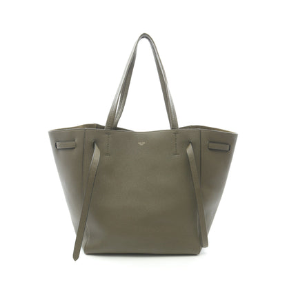 カバファントム スモール ショルダーバッグ トートバッグ レザー カーキグリーン セリーヌ バッグ CELINE