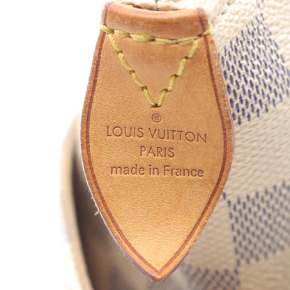 トータリーPM ダミエアズール ショルダーバッグ トートバッグ PVC レザー ホワイト ルイヴィトン バッグ LOUIS VUITTON