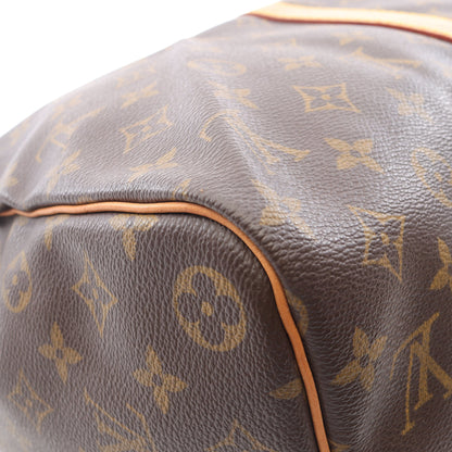 キーポル45 モノグラム ボストンバッグ PVC レザー ブラウン ルイヴィトン バッグ LOUIS VUITTON