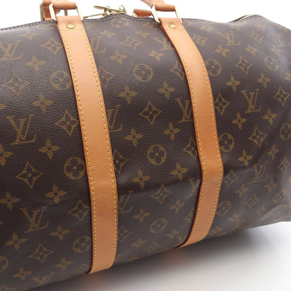 キーポル45 モノグラム ボストンバッグ PVC レザー ブラウン ルイヴィトン バッグ LOUIS VUITTON