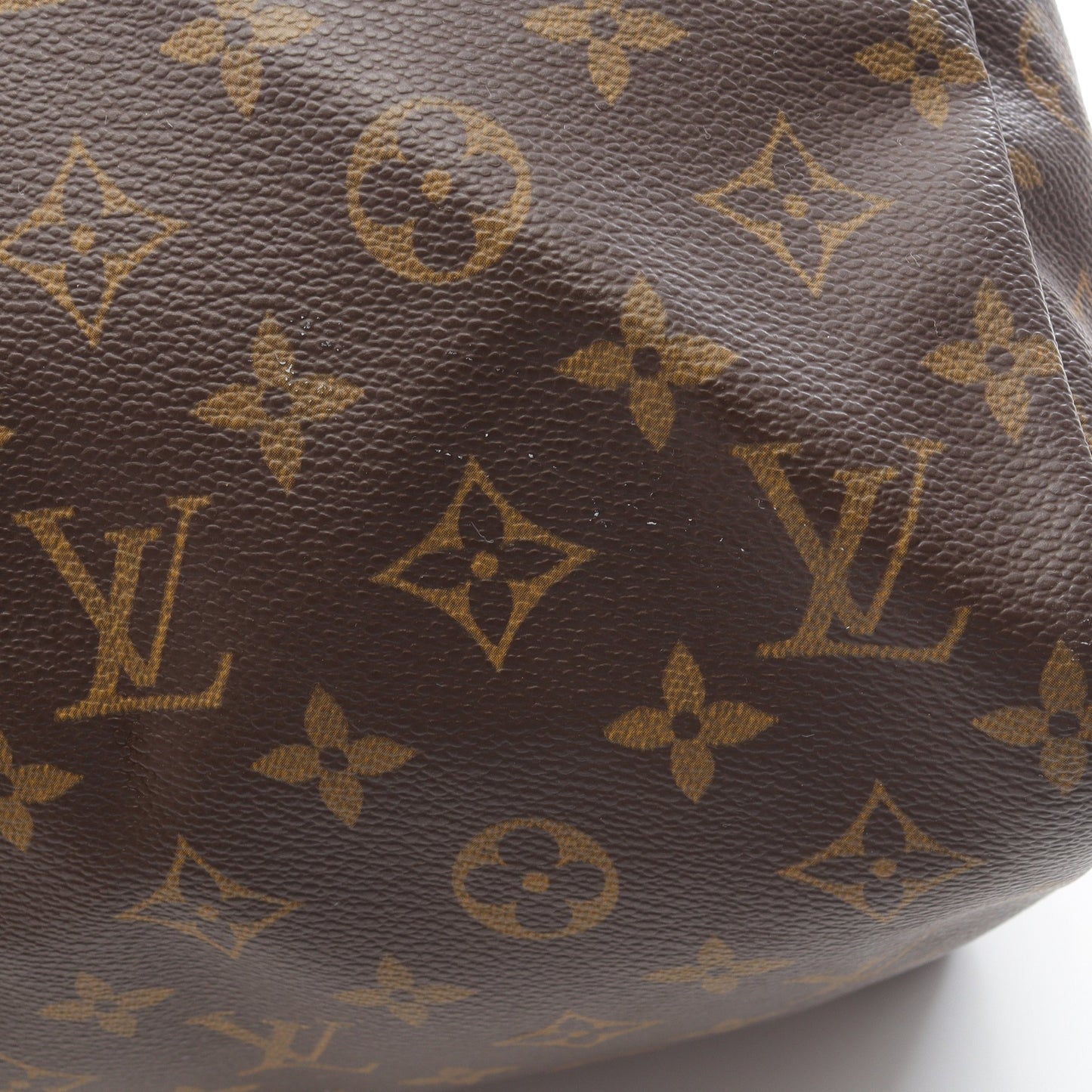 キーポル45 モノグラム ボストンバッグ PVC レザー ブラウン ルイヴィトン バッグ LOUIS VUITTON