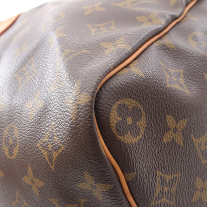 キーポル45 モノグラム ボストンバッグ PVC レザー ブラウン ルイヴィトン バッグ LOUIS VUITTON