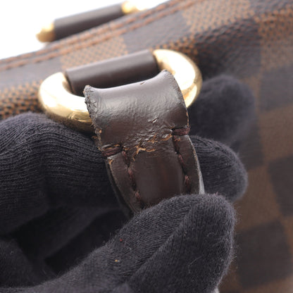 サレヤPM ダミエエベヌ ハンドバッグ トートバッグ PVC レザー ブラウン ルイヴィトン バッグ LOUIS VUITTON