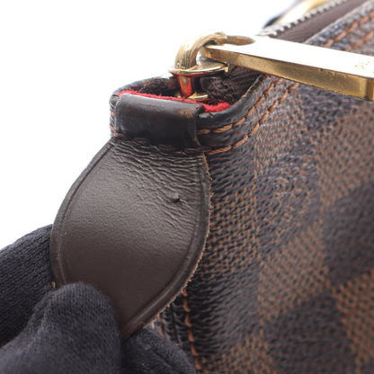 サレヤPM ダミエエベヌ ハンドバッグ トートバッグ PVC レザー ブラウン ルイヴィトン バッグ LOUIS VUITTON