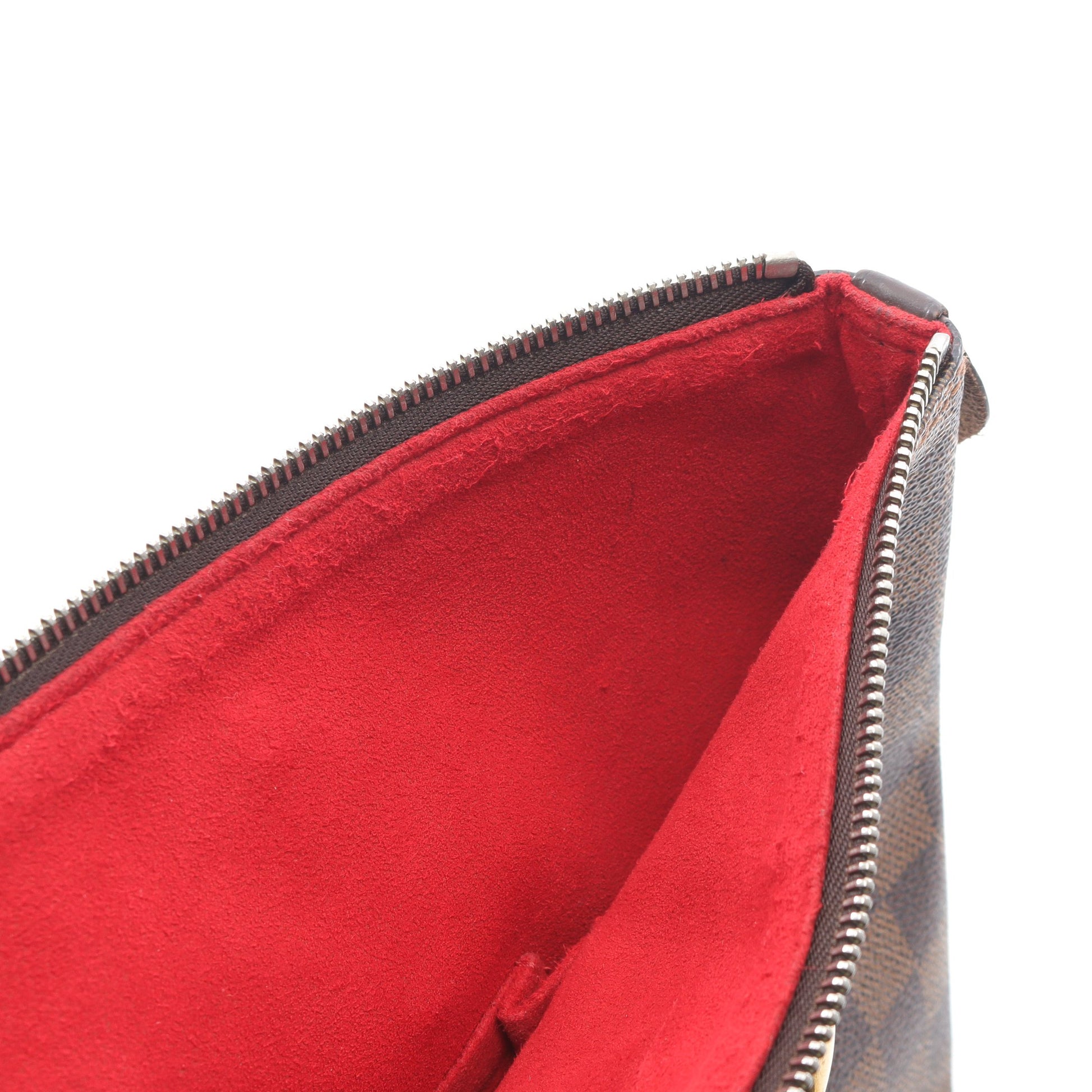サレヤPM ダミエエベヌ ハンドバッグ トートバッグ PVC レザー ブラウン ルイヴィトン バッグ LOUIS VUITTON