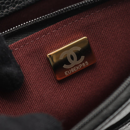 マトラッセ チェーンウォレット キャビアスキン ブラック ゴールド金具 シャネル バッグ CHANEL