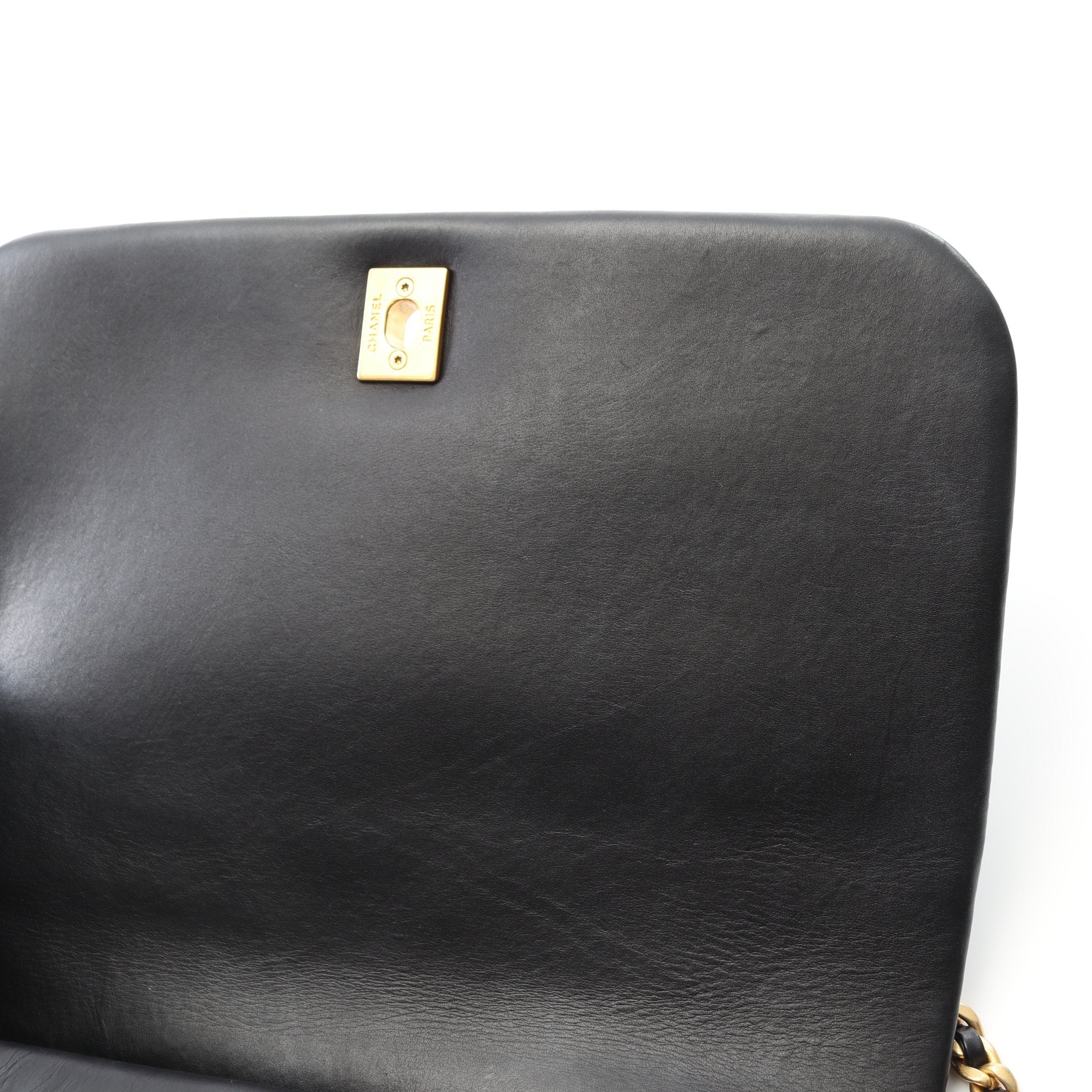 マトラッセ クラシック フルフラップ チェーンショルダーバッグ レザー