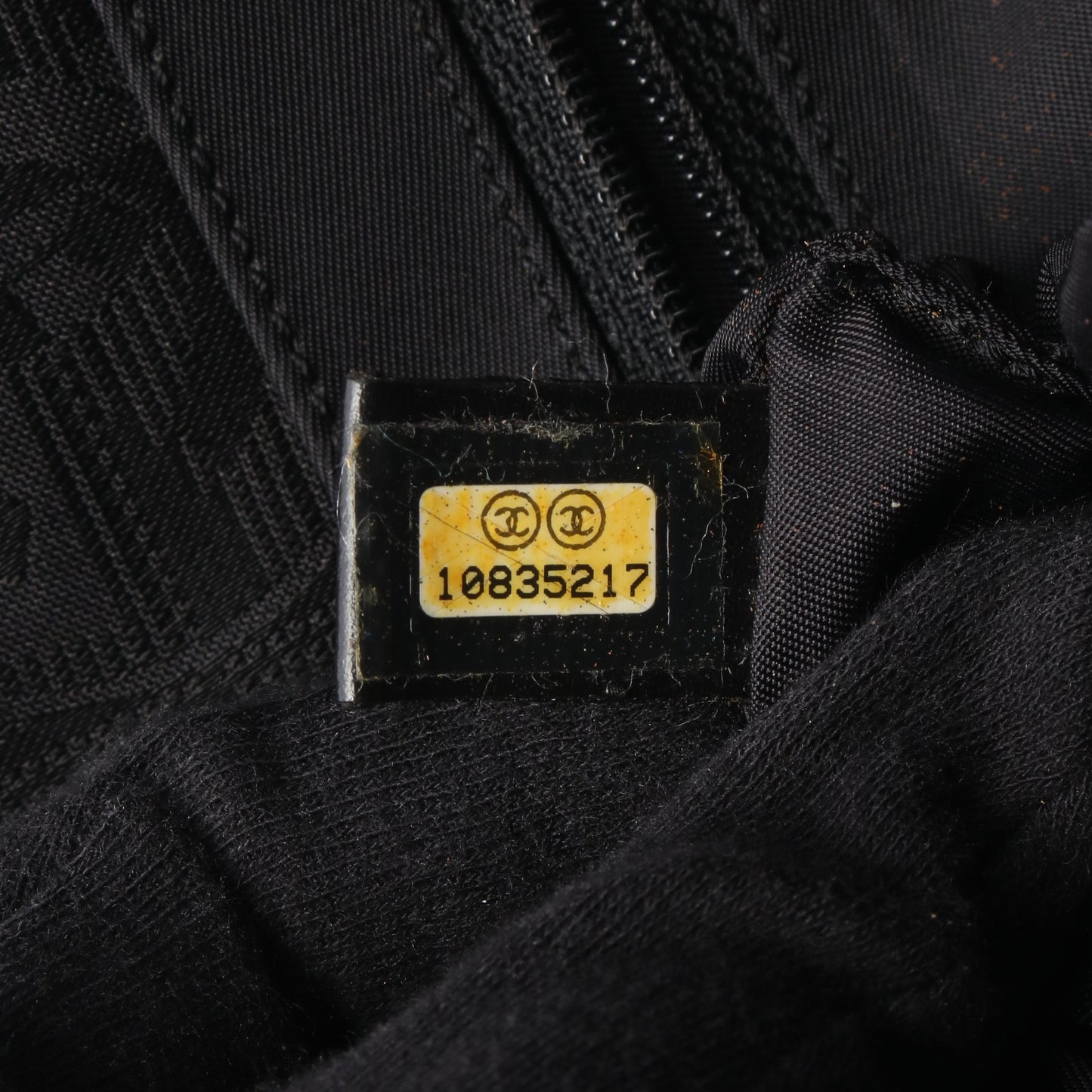 ニュートラベルラインMM ハンドバッグ トートバッグ ナイロンキャンバス レザー ブラック ゴールド金具 シャネル バッグ CHANEL