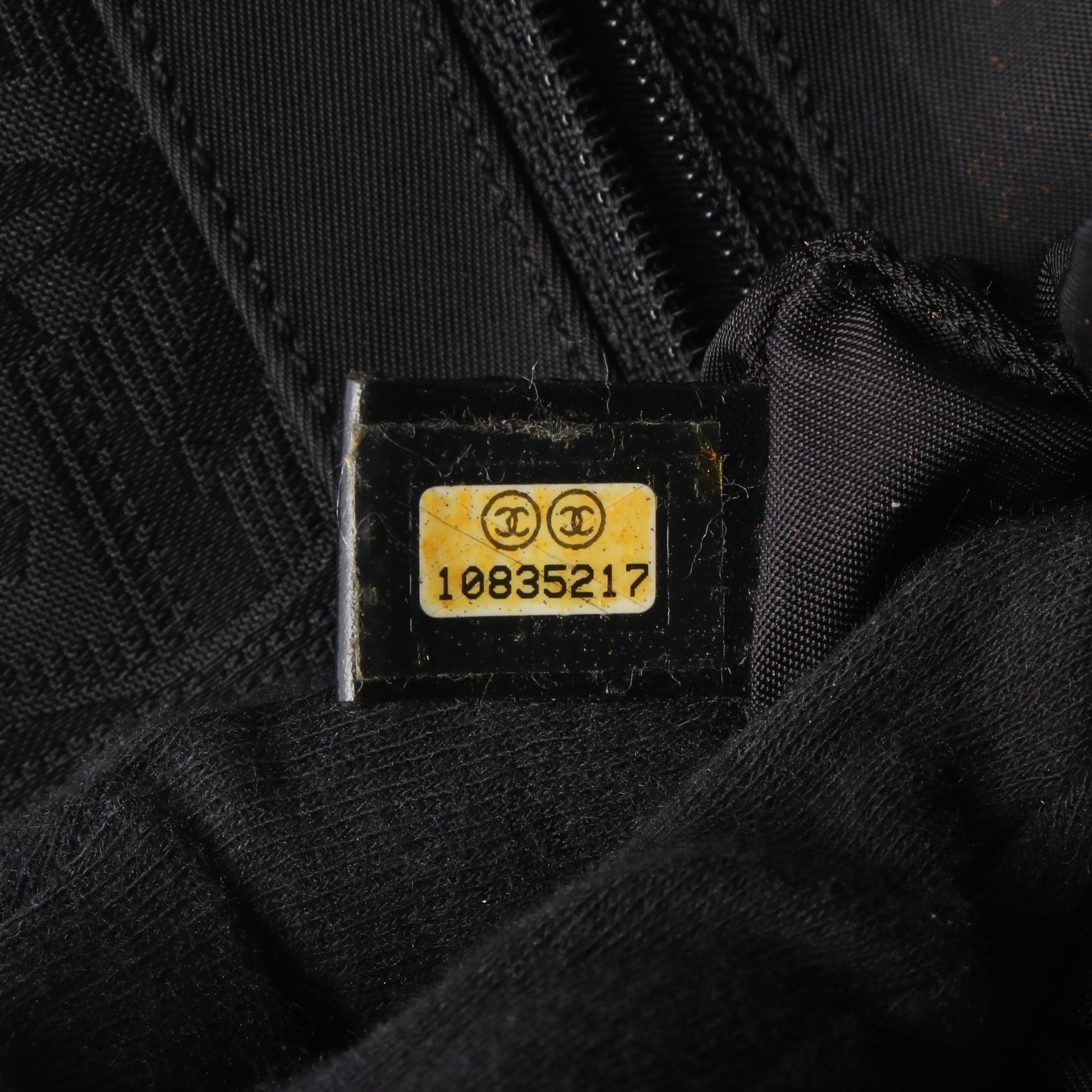 ニュートラベルラインMM ハンドバッグ トートバッグ ナイロンキャンバス レザー ブラック ゴールド金具 シャネル バッグ CHANEL