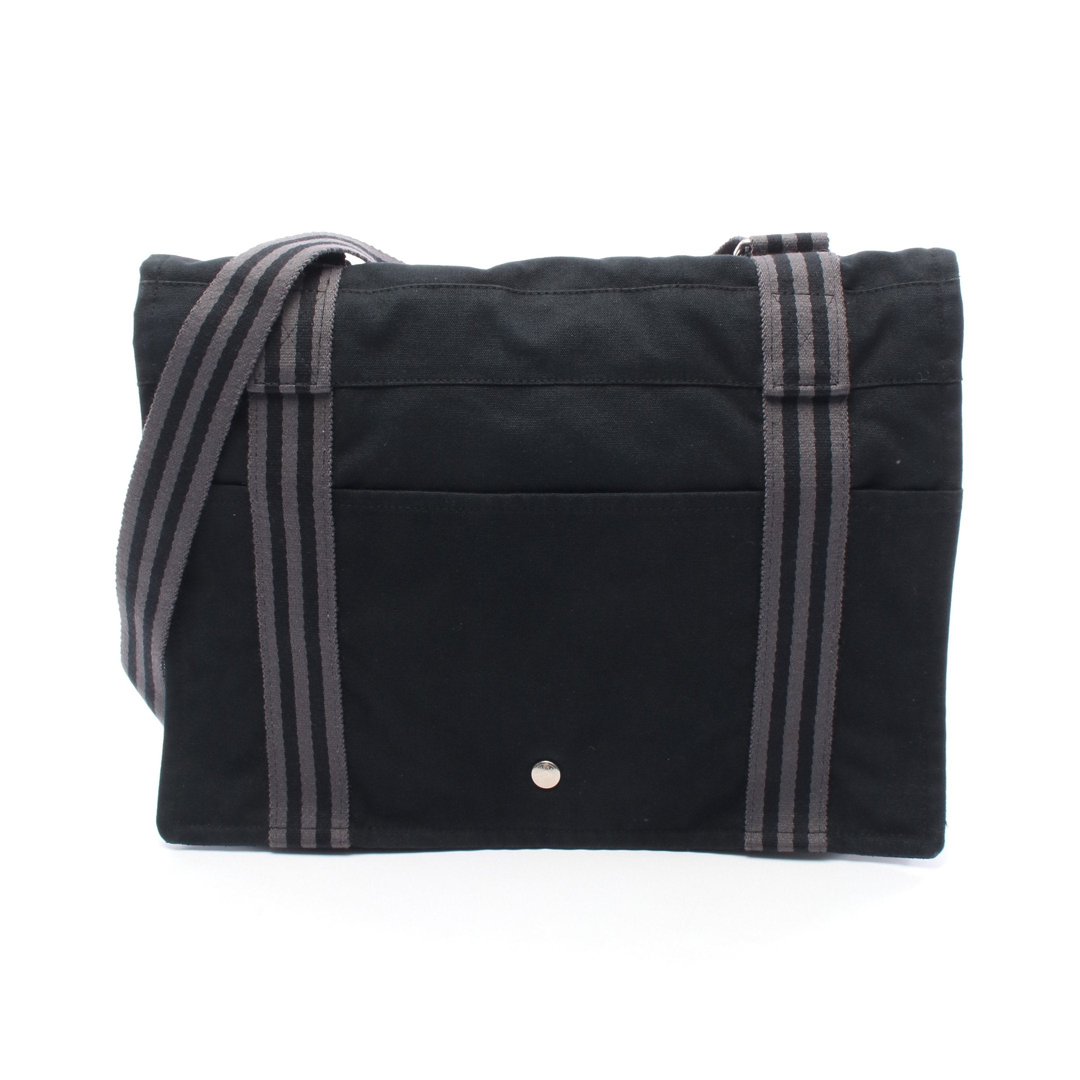 ダークグレー キャンバス ショルダーバッグ vintage 3way ダークグレー