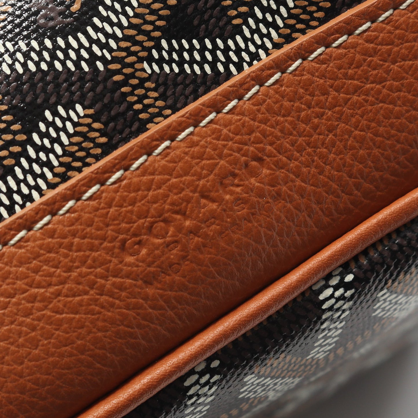 プティ フロ ショルダーバッグ コーティングキャンバス レザー ブラック ライトブラウン マルチカラー ゴヤール バッグ GOYARD
